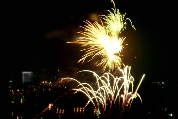 feu d'artifice