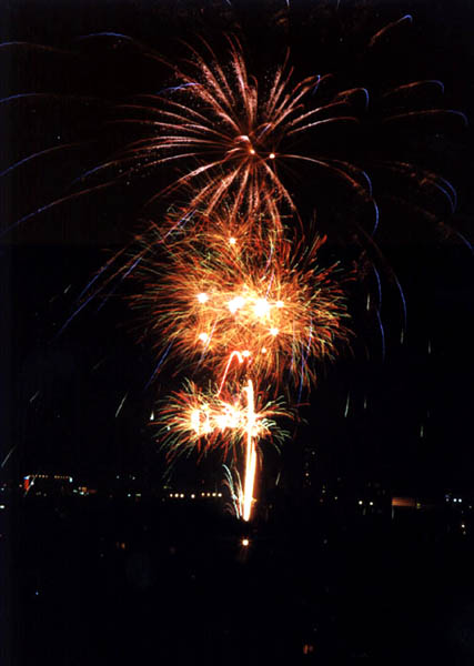 feu d'artifice